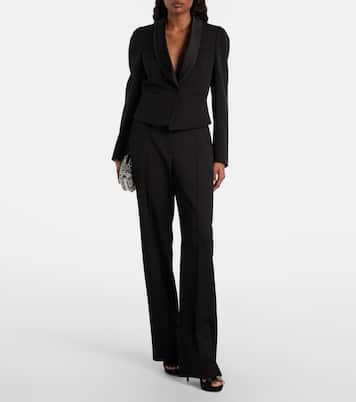 Knuckle embellished clutch | McQueen