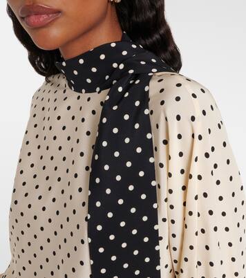 Plusdepois silk crêpe de chine blouse | Valentino