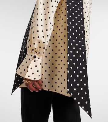 Plusdepois silk crêpe de chine blouse | Valentino