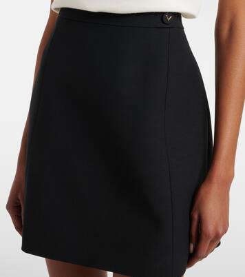 Crepe Couture miniskirt | Valentino