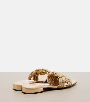 Chara woven slides | Jimmy Choo