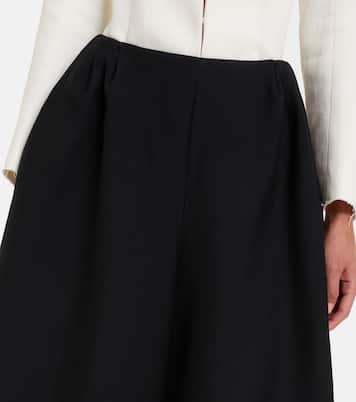 Fauna virgin wool Bermuda shorts | The Row