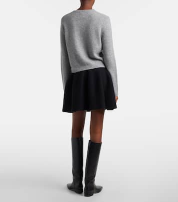 Wren cashmere miniskirt | Lisa Yang