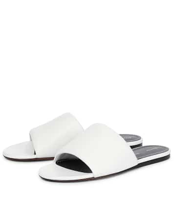 Pantoletten aus Leder | Proenza Schouler