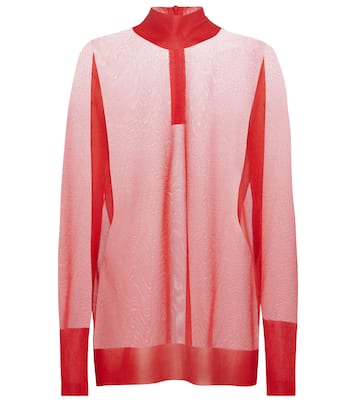 Longsleeve aus Mesh | Dolce&Gabbana