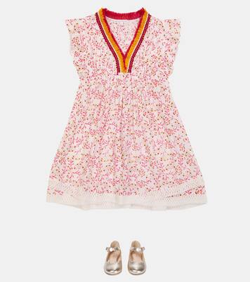Sasha floral minidress | Poupette St Barth Kids