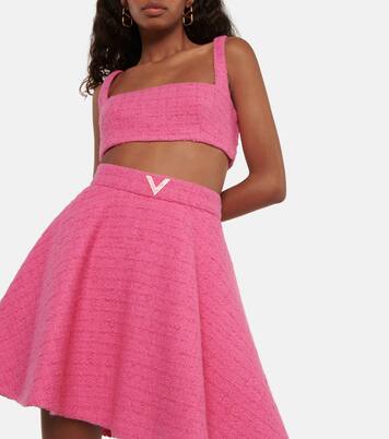 Bralette aus Tweed | Valentino