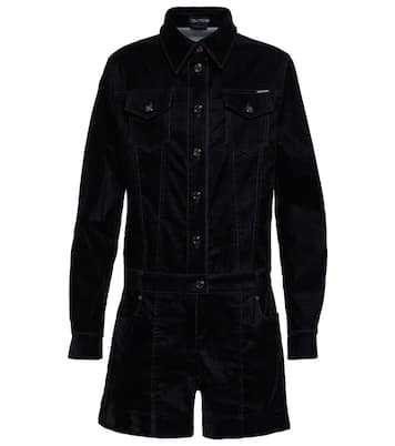 Denim playsuit | Tom Ford