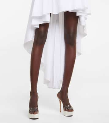 Pantoletten Betty 85 mit Leder | Gianvito Rossi