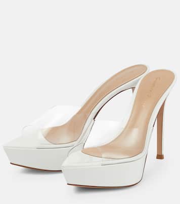 Pantoletten Betty 85 mit Leder | Gianvito Rossi