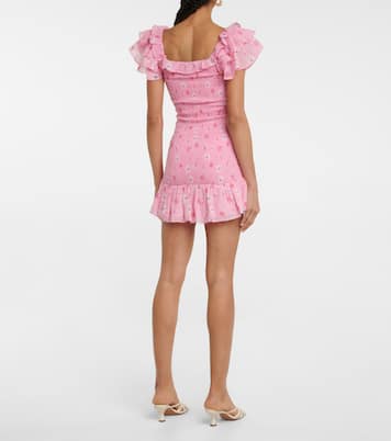 Minikleid Kodie aus Baumwolle | LoveShackFancy