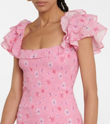 Minikleid Kodie aus Baumwolle | LoveShackFancy