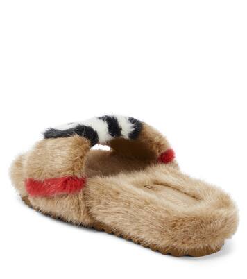 Icon Stripe slides | Burberry Kids