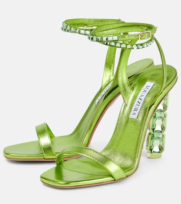 Verzierte Sandalen Aura 105 aus Leder | Aquazzura