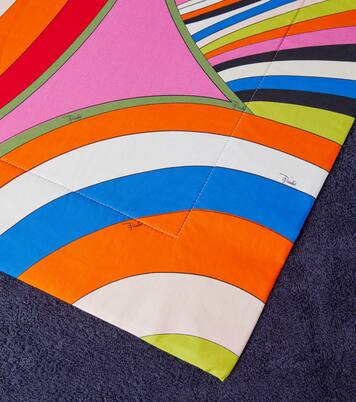 Abstract cotton beach towel | Pucci