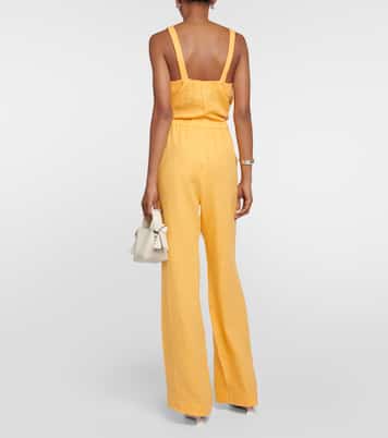 Pantalon droit en lin | Nanushka