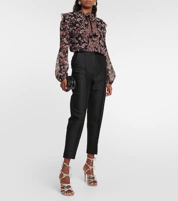 Bedruckte Bluse aus Seide | Giambattista Valli