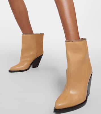Lelodie leather over the knee boots | Isabel Marant