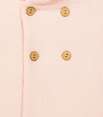 Baby Wattierte Jacke aus Baumwoll-Gaze | Il Gufo