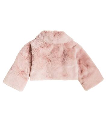 Baby bow-detail jacket | Monnalisa