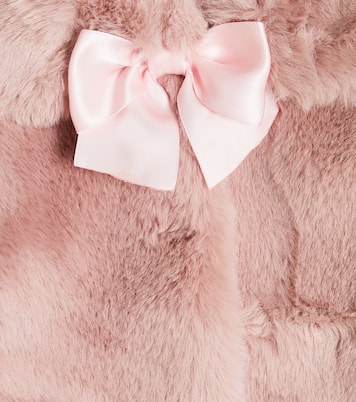 Baby bow-detail jacket | Monnalisa