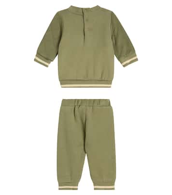 Baby printed cotton sweatshirt and sweatpants set | Tartine et Chocolat