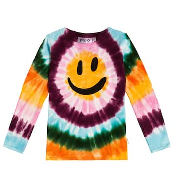 Reeta printed tie-dye cotton top | Molo