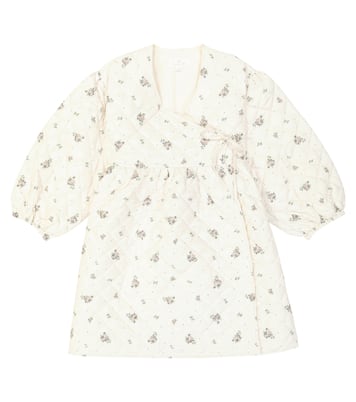 Quilted floral dress | C'era Una Volta