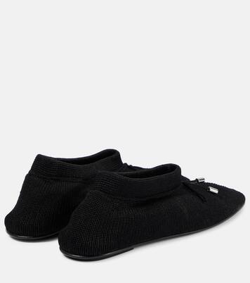 Ballerinas aus Strick | Toteme