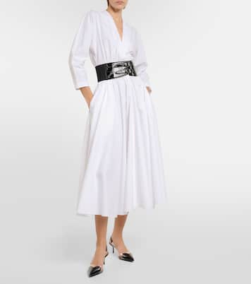 Midikleid aus Baumwolle | Alaïa