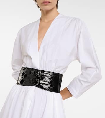 Midikleid aus Baumwolle | Alaïa