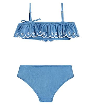 Junie embroidered bikini | Zimmermann Kids