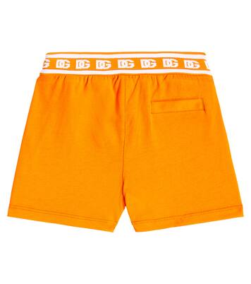 Baby printed cotton jersey shorts | Dolce&Gabbana Kids