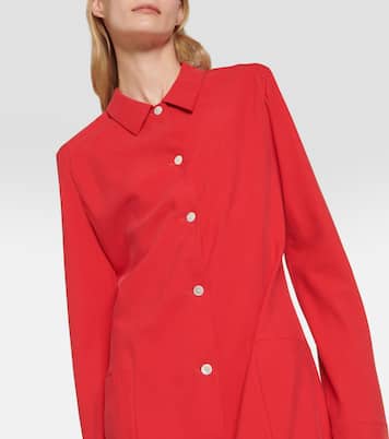 Vestido camisero Myra de seda | The Row