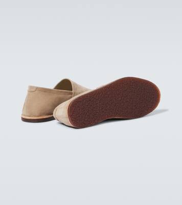 Suede slip-on shoes | Brunello Cucinelli