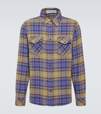Tartan cashmere shirt | God's True Cashmere