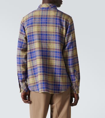Tartan cashmere shirt | God's True Cashmere