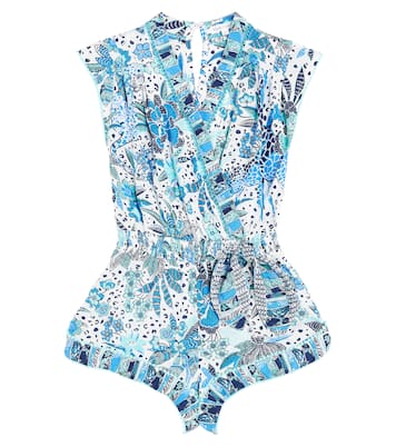 Anaik printed playsuit | Poupette St Barth Kids