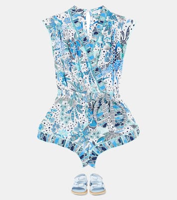 Anaik printed playsuit | Poupette St Barth Kids