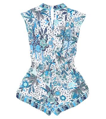 Anaik printed playsuit | Poupette St Barth Kids