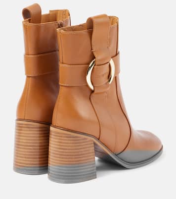 Ankle Boots New Ring 80 aus Leder | See By Chloé