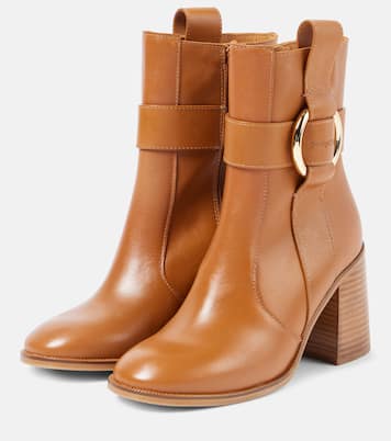 Ankle Boots New Ring 80 aus Leder | See By Chloé