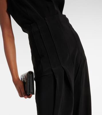 Gerade High-Rise-Hose | Norma Kamali