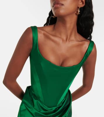 Robe Nova Camille aus Satin | Vivienne Westwood