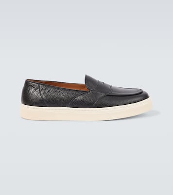 Joey II leather penny loafers | George Cleverley