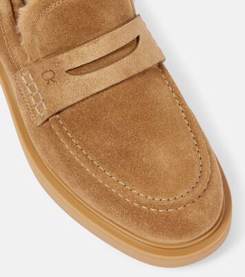Harris suede penny loafers | Gianvito Rossi