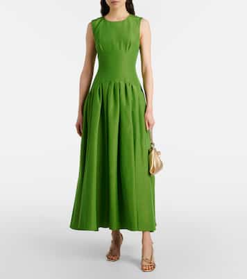 Maxikleid aus einem Baumwollgemisch | Carolina Herrera