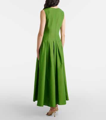 Maxikleid aus einem Baumwollgemisch | Carolina Herrera