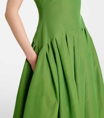 Maxikleid aus einem Baumwollgemisch | Carolina Herrera