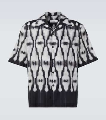 Camicia Ritual in cotone e seta con stampa | Commas